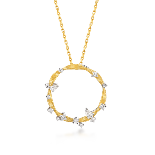 Diamond Necklaces | Luminous Whispers, Gold