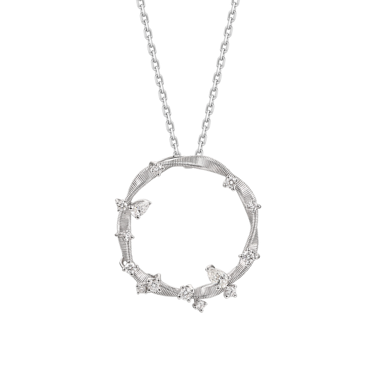 Diamond Necklaces | Luminous Whispers, Gold