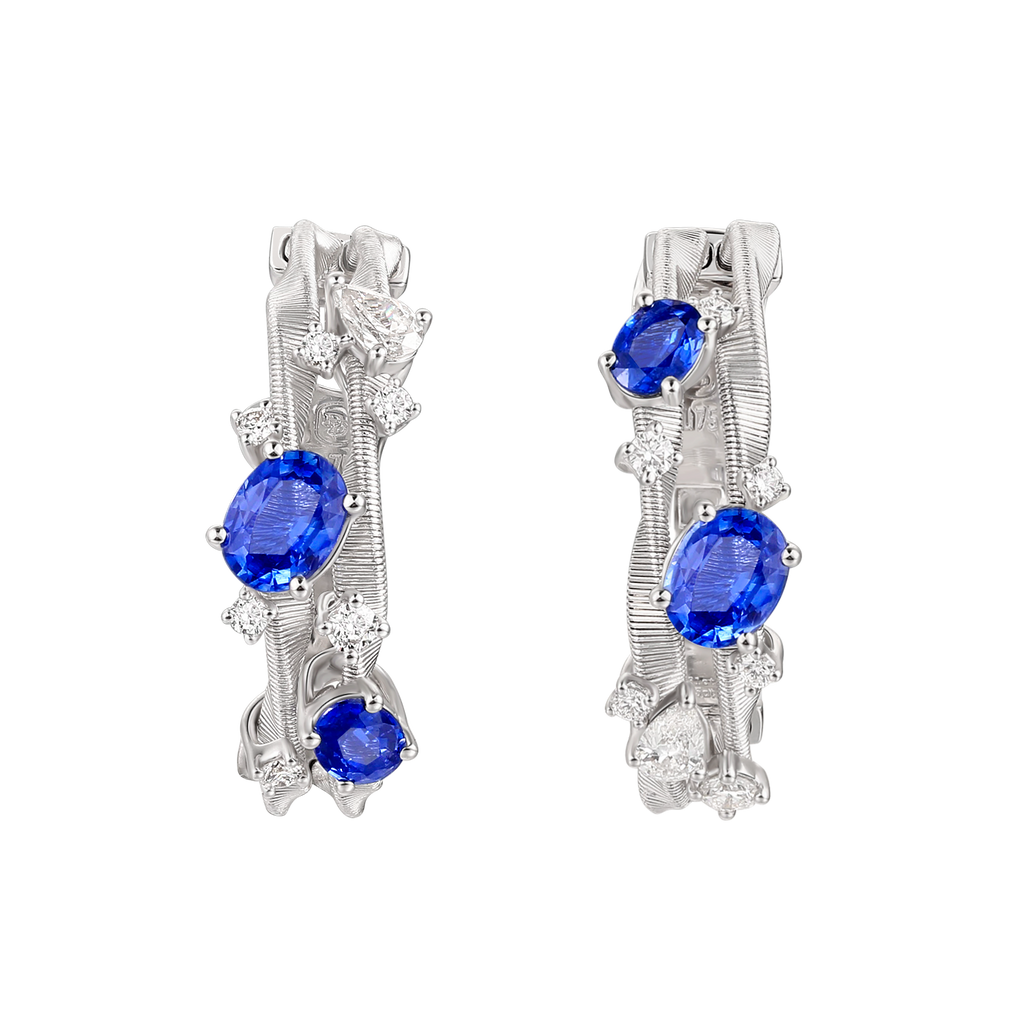 Sapphire Earrings | Luminous Whispers