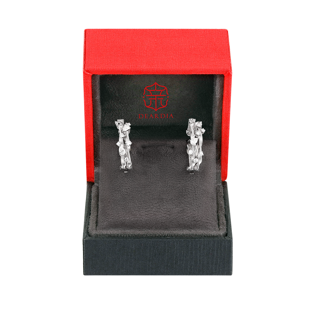 Diamond Earrings | Luminous Whispers, Gold