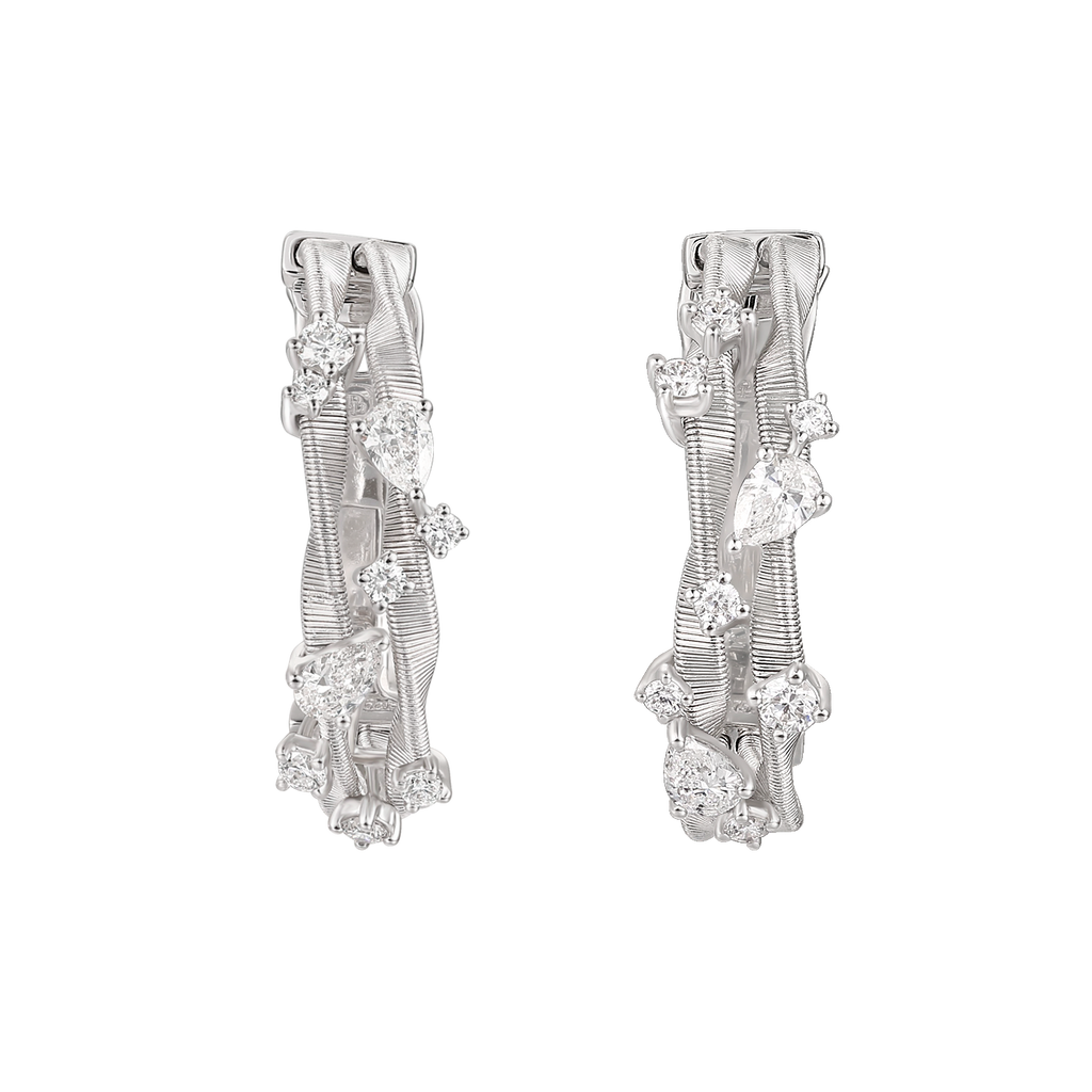 Diamond Earrings | Luminous Whispers, Gold