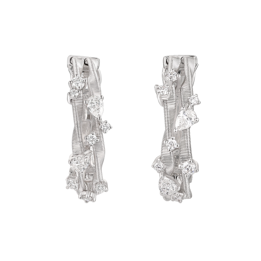 Diamond Earrings | Luminous Whispers, Gold