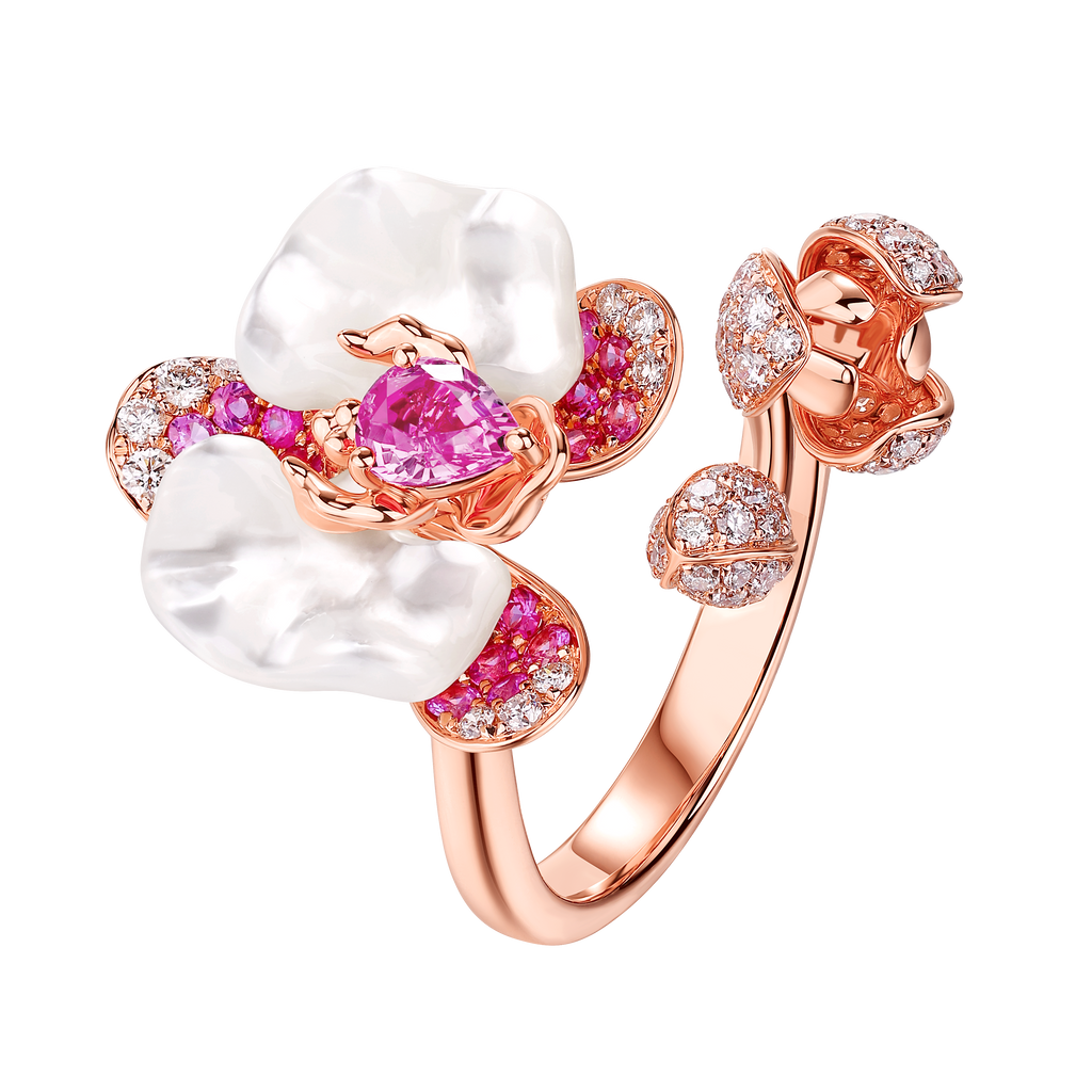 Diamond Rings | The Flutter Orchid Series