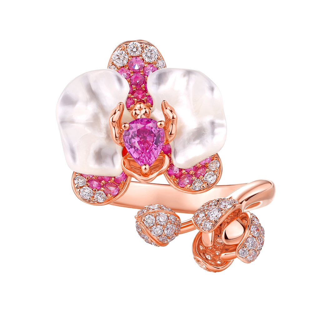Diamond Rings | The Flutter Orchid Series