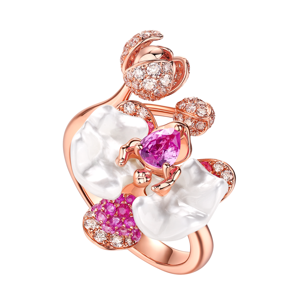 Diamond Rings | The Flutter Orchid Series