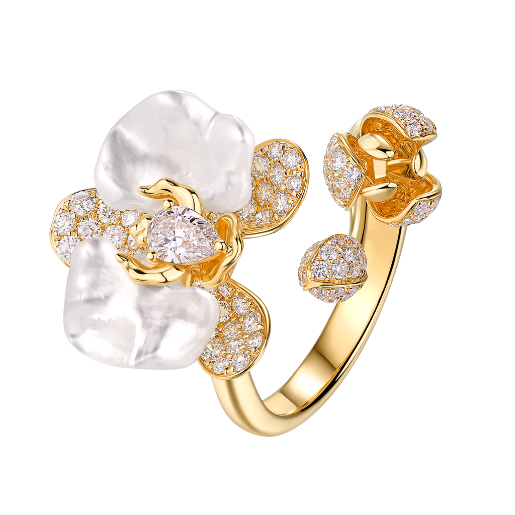 Diamond Rings | The Flutter Orchid Series