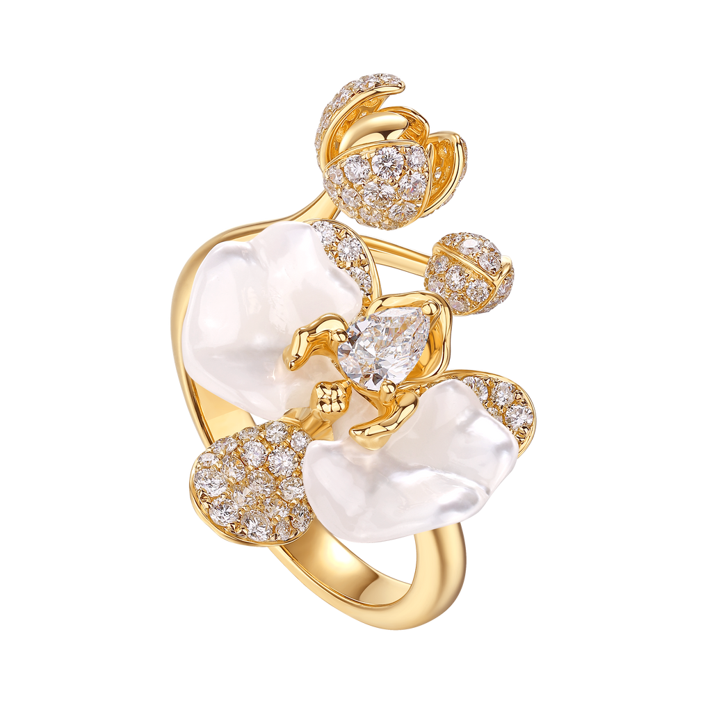 Diamond Rings | The Flutter Orchid Series