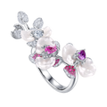 Diamond Rings | The Flutter Orchid Series