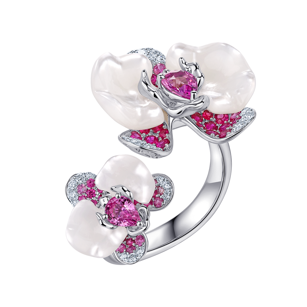 Diamond Rings | The Flutter Orchid Series