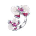 Diamond Rings | The Flutter Orchid Series