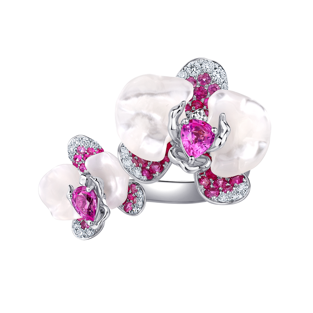 Diamond Rings | The Flutter Orchid Series