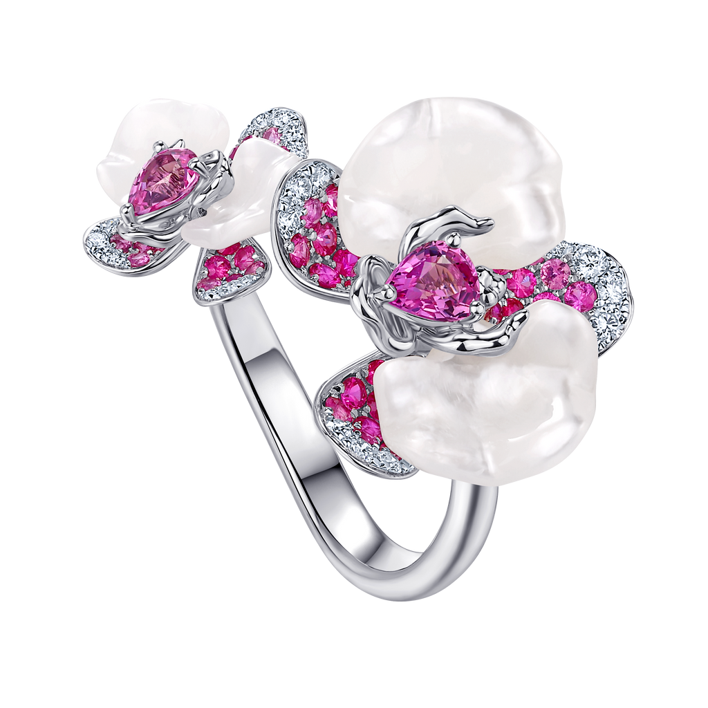 Diamond Rings | The Flutter Orchid Series