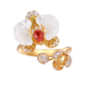 Diamond Rings | The Flutter Orchid Series