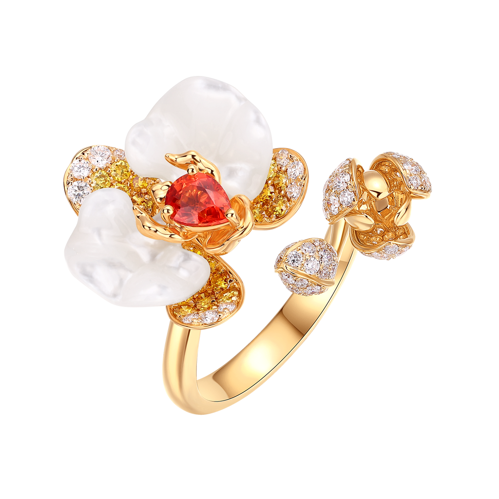 Diamond Rings | The Flutter Orchid Series