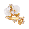 Diamond Rings | The Flutter Orchid Series