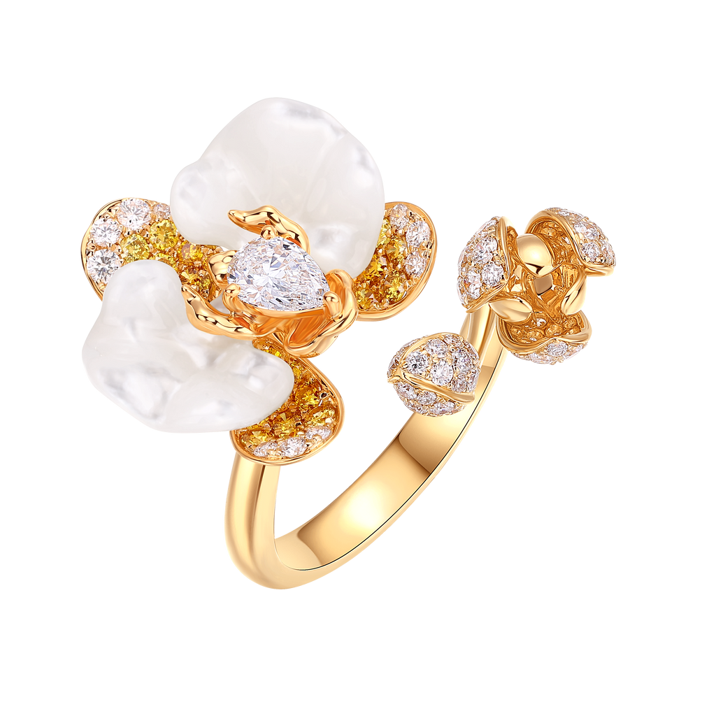 Diamond Rings | The Flutter Orchid Series