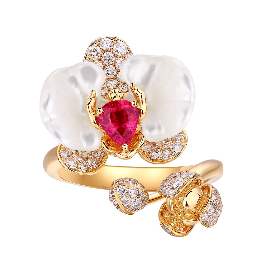 Diamond Rings | The Flutter Orchid Series