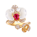 Diamond Rings | The Flutter Orchid Series