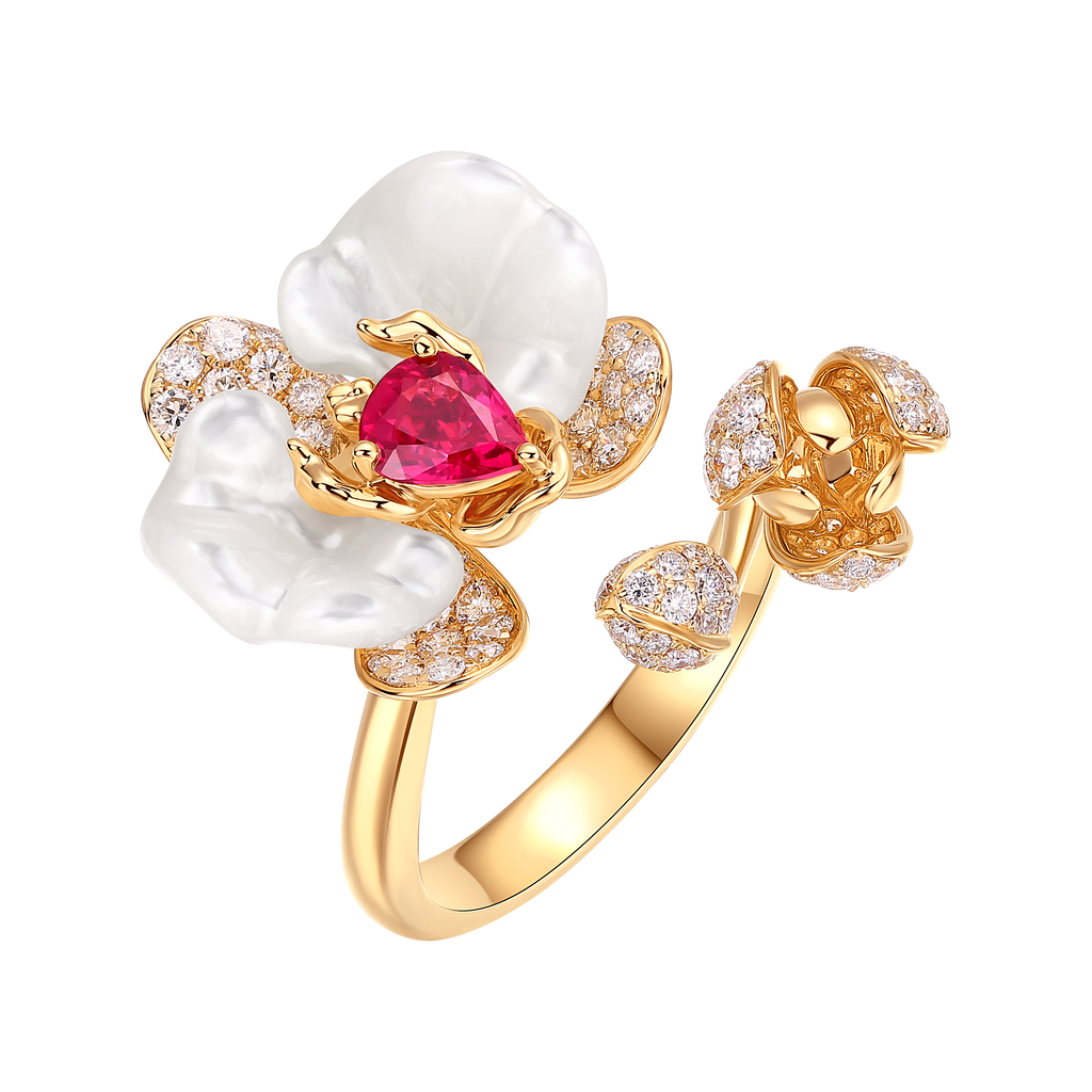 Diamond Rings | The Flutter Orchid Series