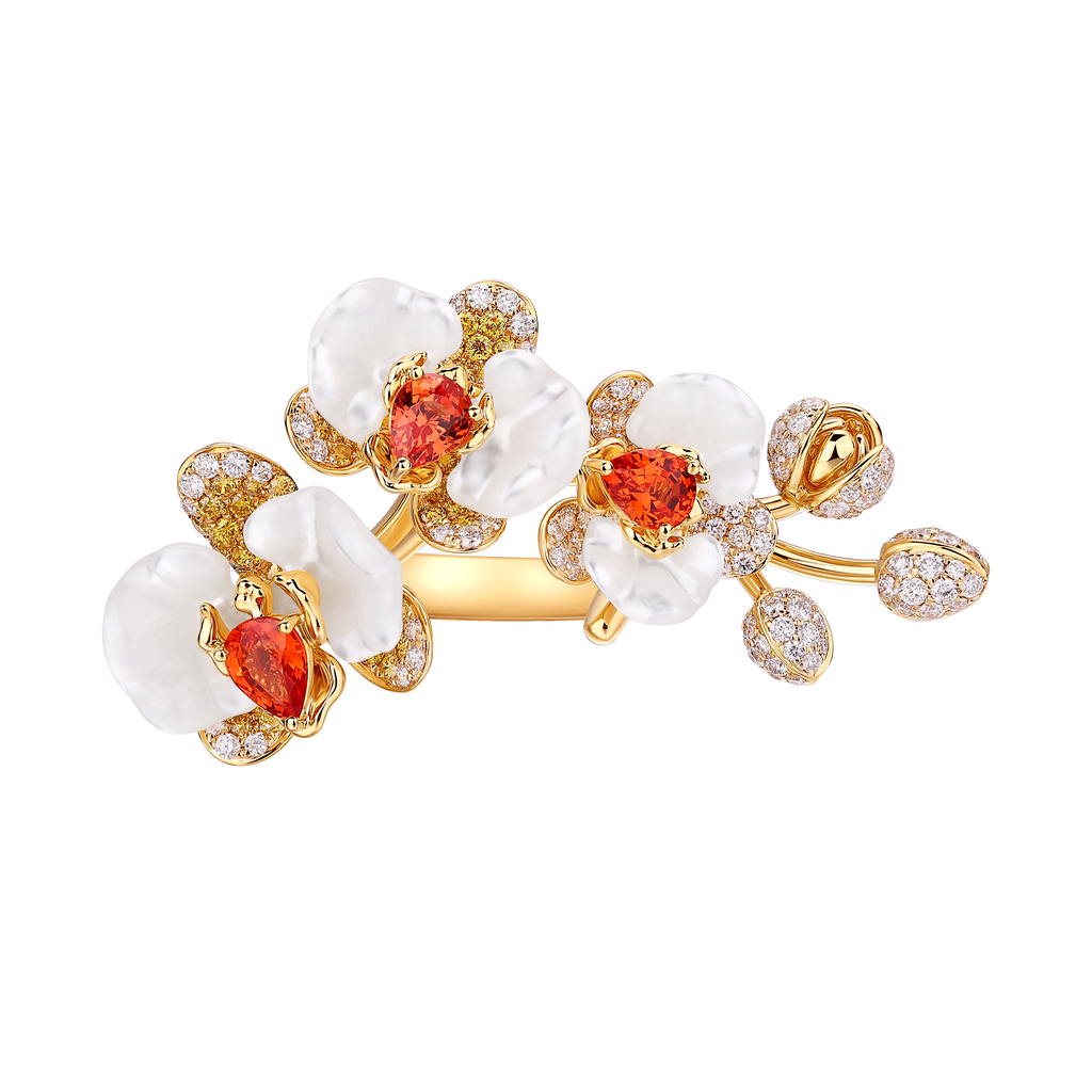 Diamond Rings | The Flutter Orchid Series