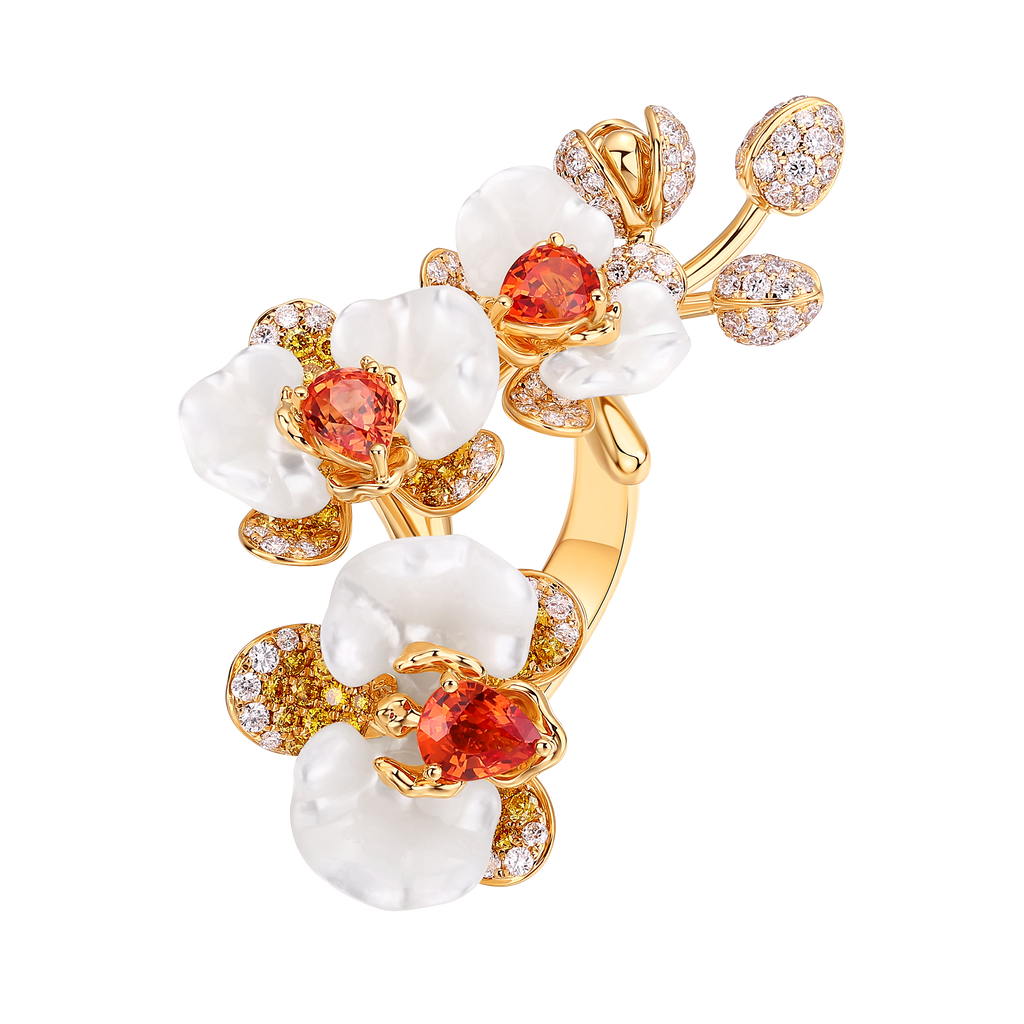 Diamond Rings | The Flutter Orchid Series