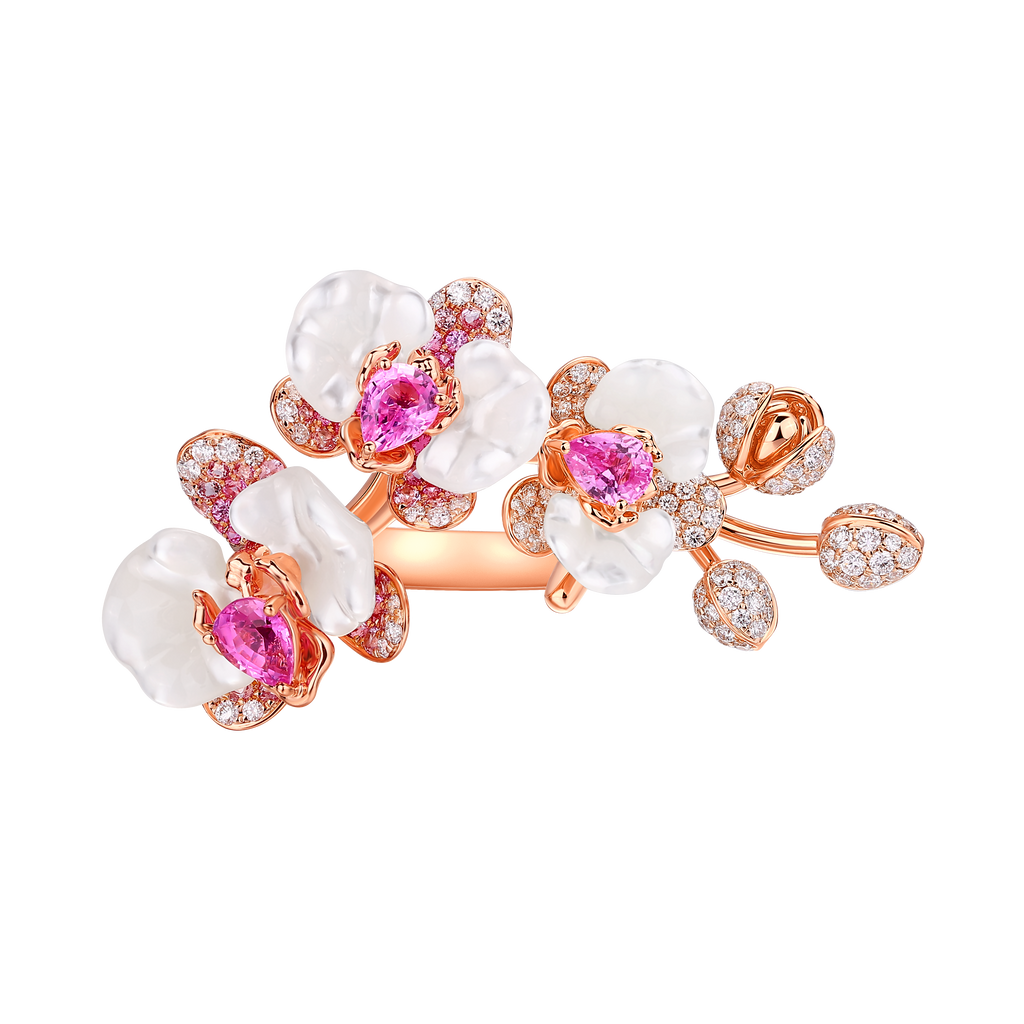 Diamond Rings | The Flutter Orchid Series
