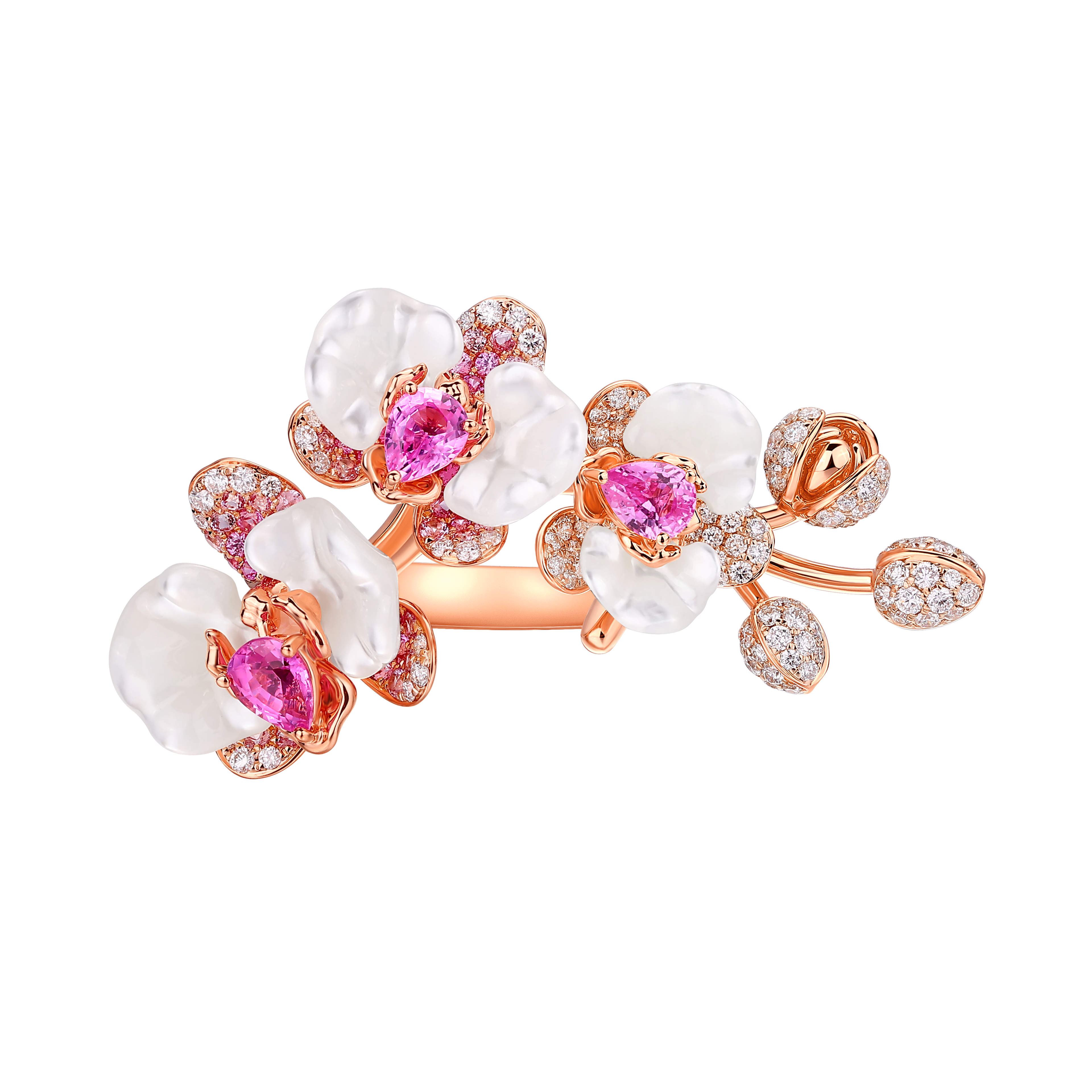 Diamond Rings | The Flutter Orchid Series