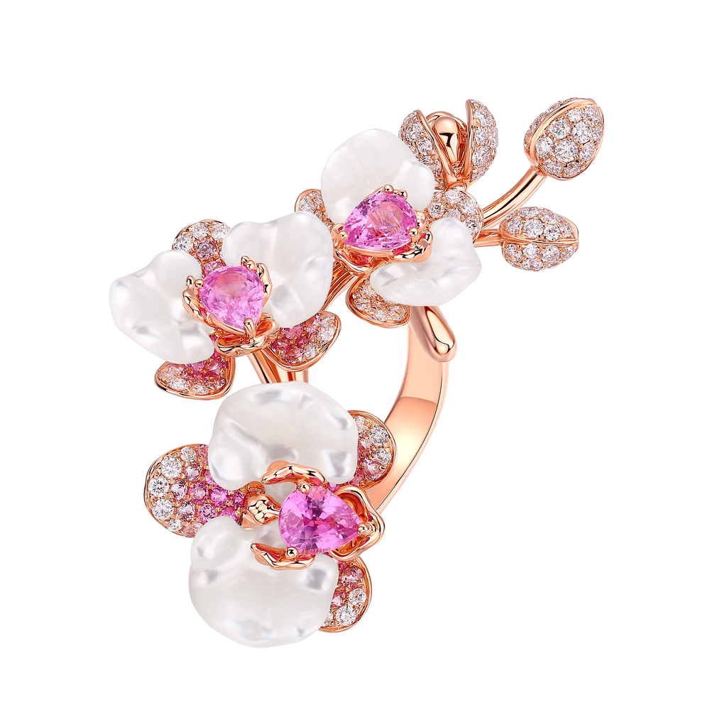 Diamond Rings | The Flutter Orchid Series