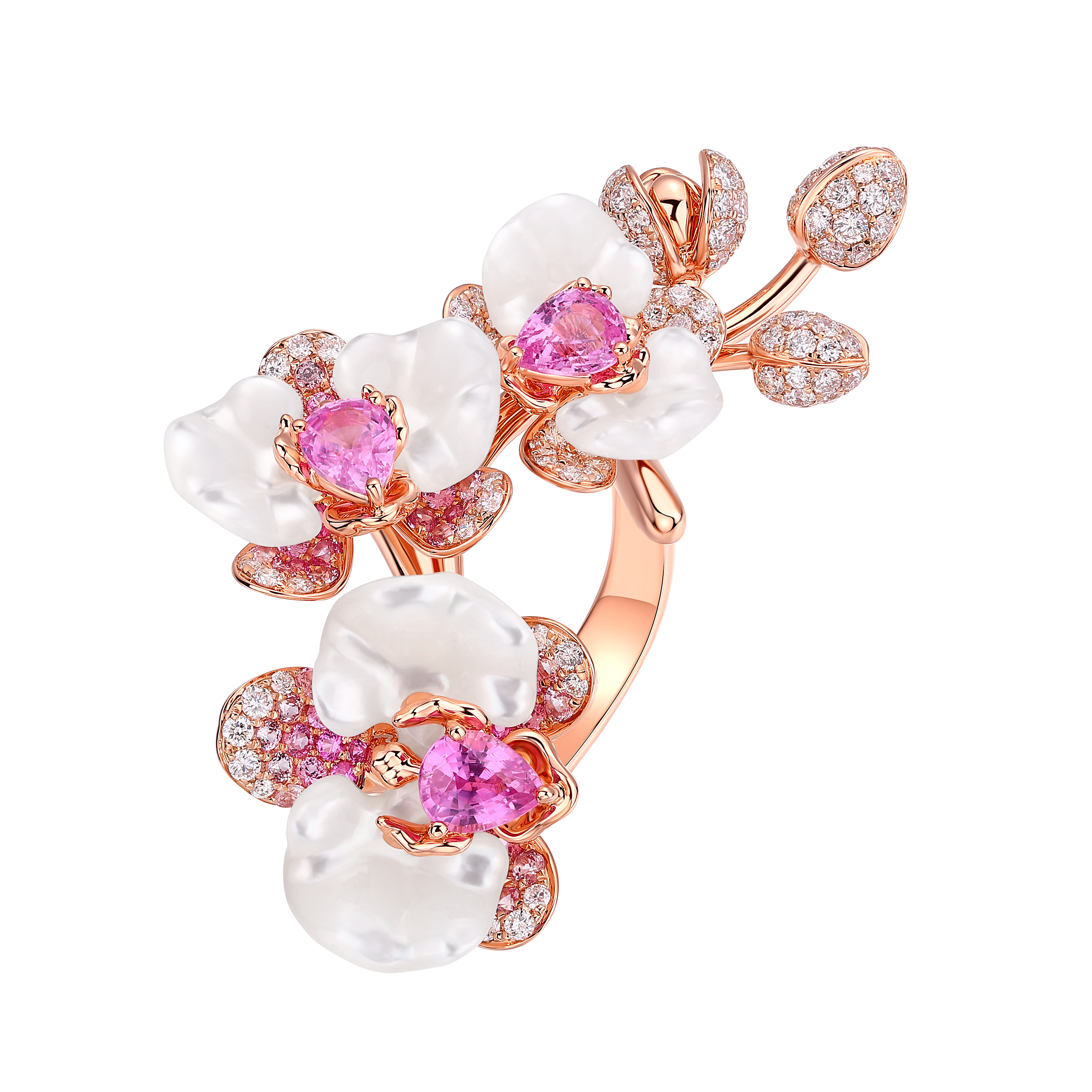 Diamond Rings | The Flutter Orchid Series