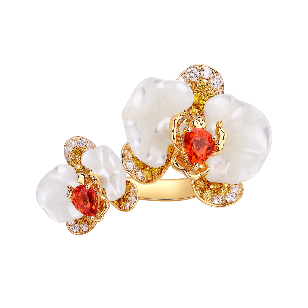 Diamond Rings | The Flutter Orchid Series