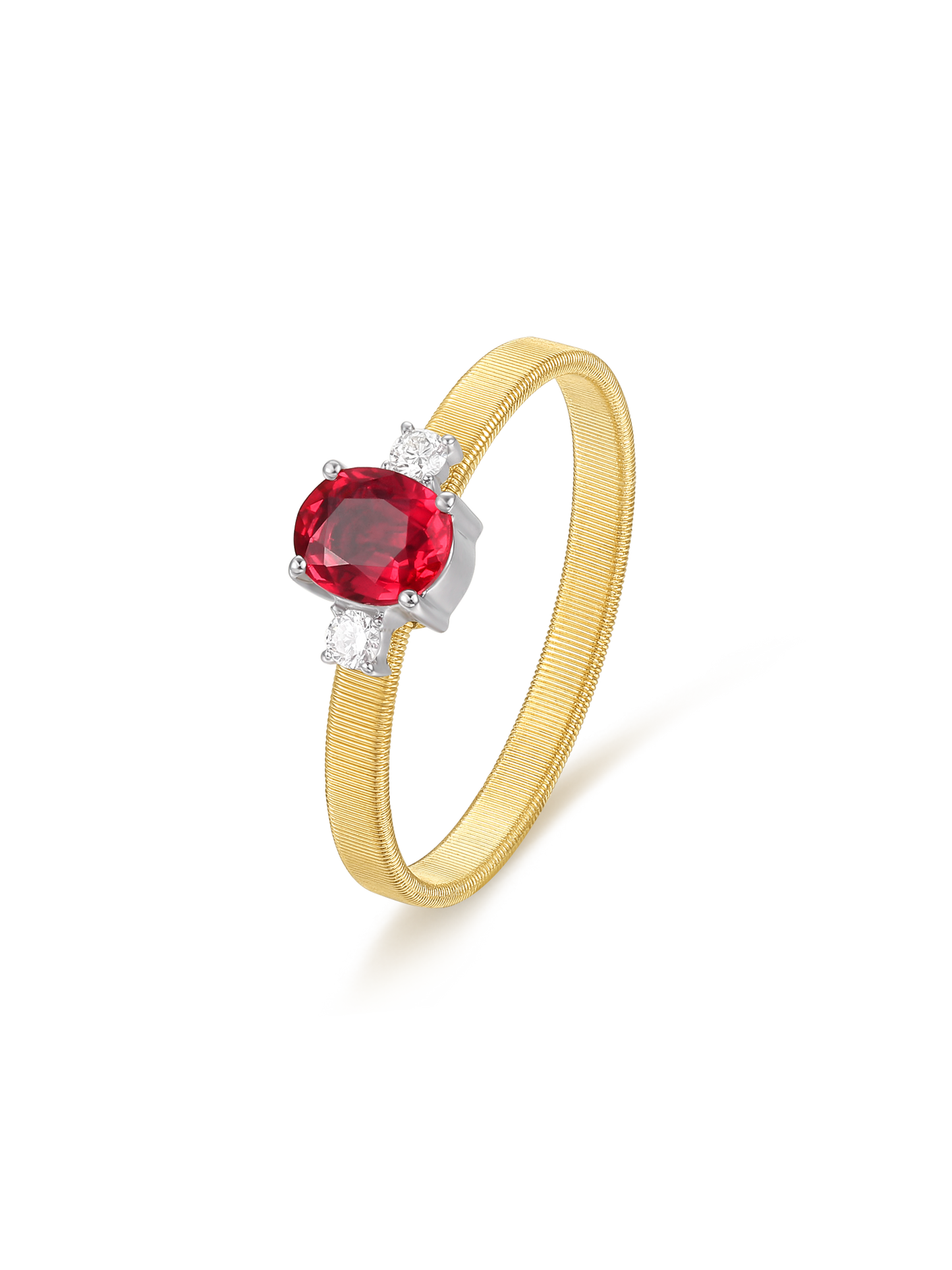 Ruby Diamond Ring｜The Red Series