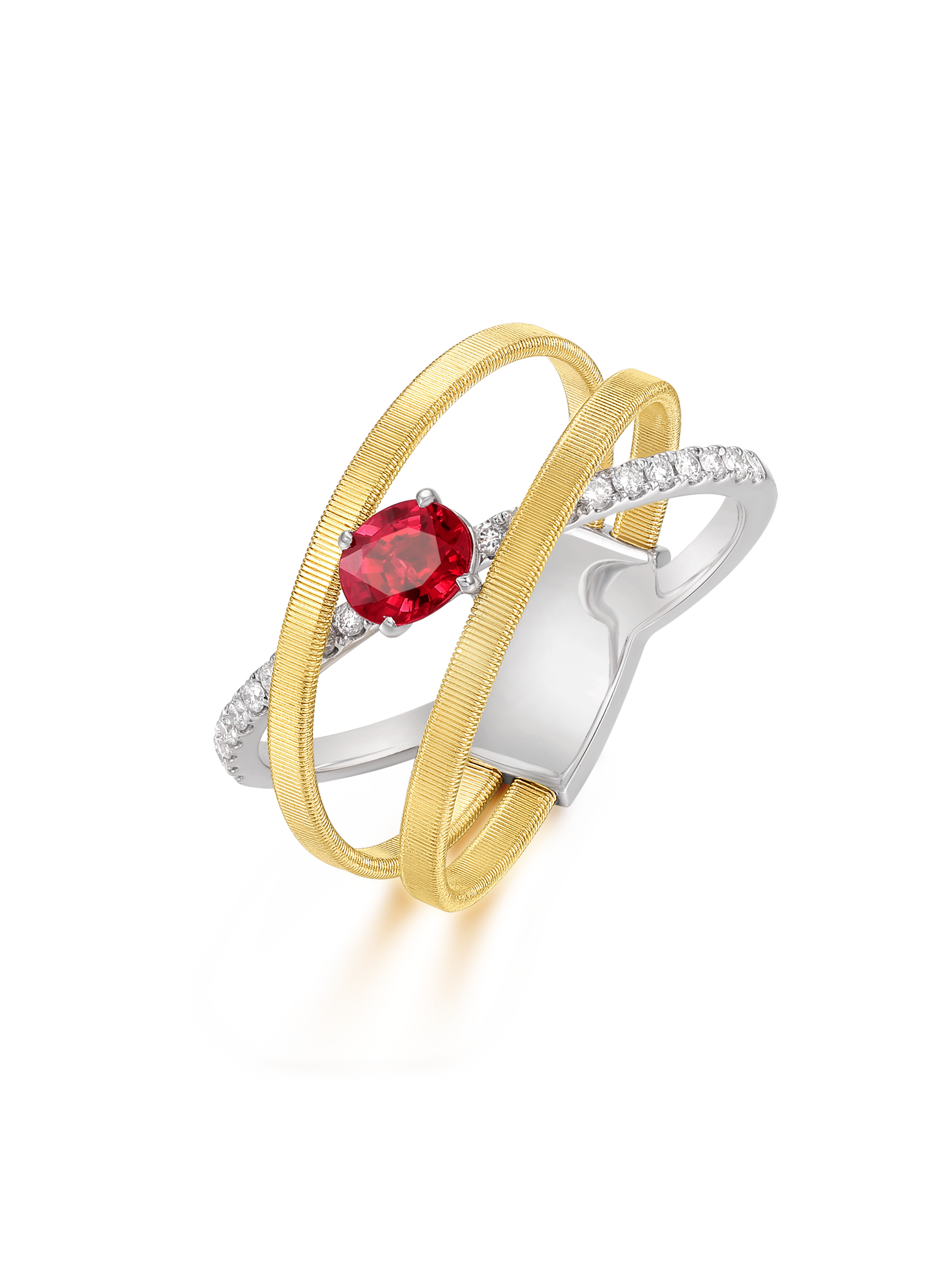 Ruby Diamond Ring | The Red Series