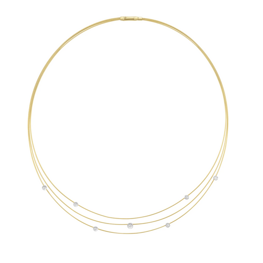 Diamond Necklace | Infinity Series, Gold