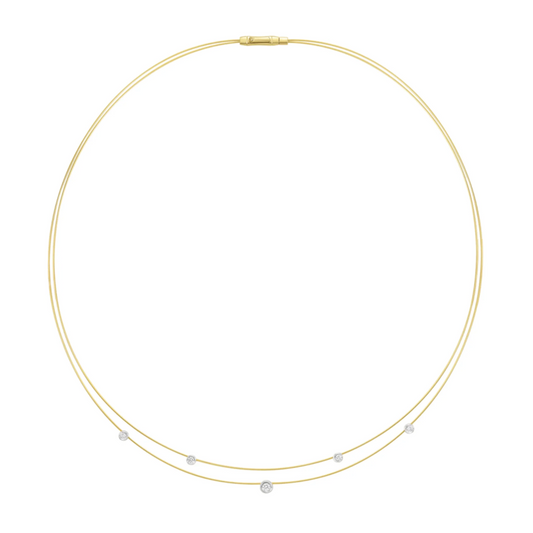 Diamond Necklace | Infinity Series, Gold