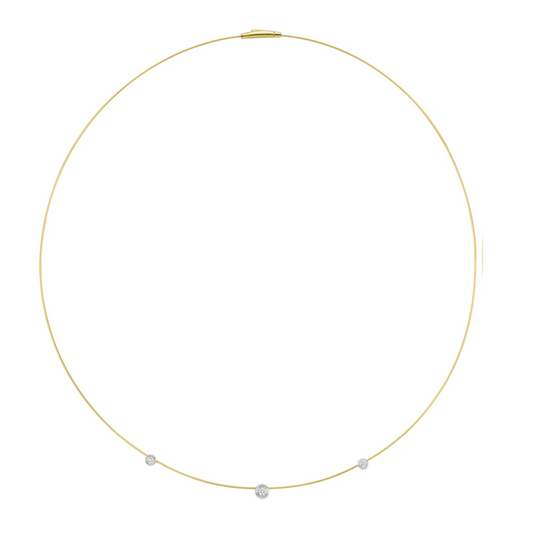 Diamond Necklace | Infinity Series, Gold